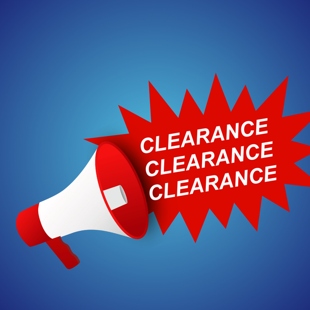Warehouse Clearance