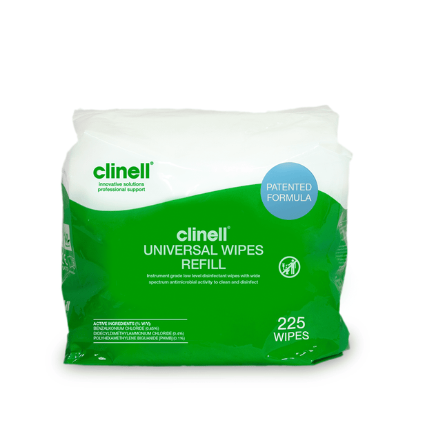 Clinell Universal Wipes - Bucket & Refill