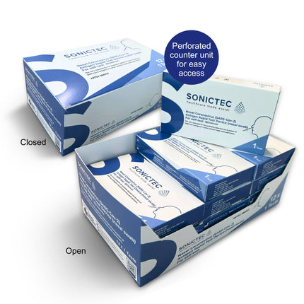 Sonictec Covid-19 Rapid Antigen Test Kit (Nasal Swab)