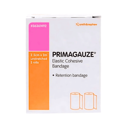 Primagauze Elastic Retention Bandage 2.5cmx2m