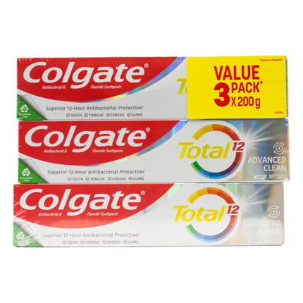 Colgate Total 12 Advanced Clean toothpaste value pack