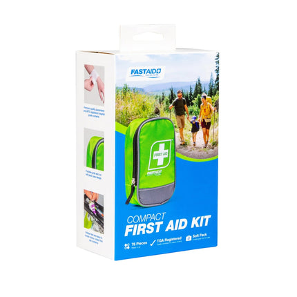 Fast Aid Compact Soft Pack First Aid Kit packaging box