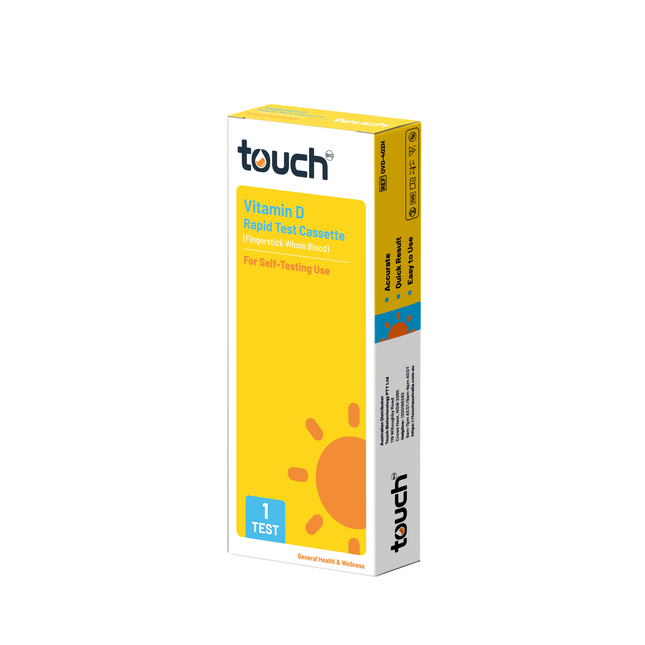 TouchBio Vitamin D Test Kit - For Self-Testing