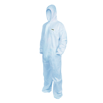 Hi Calibre Coverall Microporous Type 5 & 6 Blue
