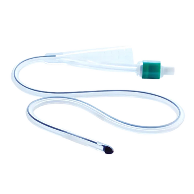 Releen Female Catheter Inline 2.0 Foley Ch18 5ml Silicone 19cm