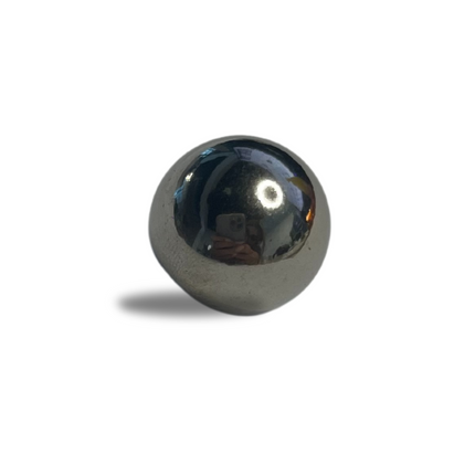 Stainless steel ball bearing replacement for AirPhysio device