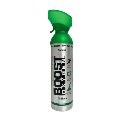 Boost Oxygen can for breathing