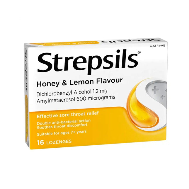 Strepsils honey and lemon 12 pack