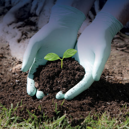 techtile nitrile biodegradable gloves