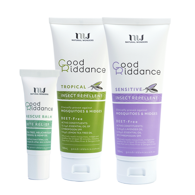 mosquito repellent and itch relief