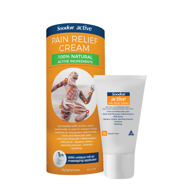 soodox active pain relief cream