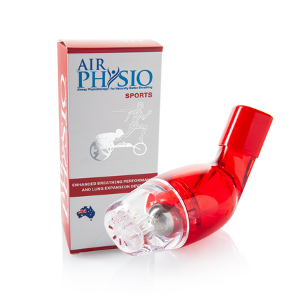 AirPhysio Sports - Drug-free way to improve lung function and boost athletic performance.