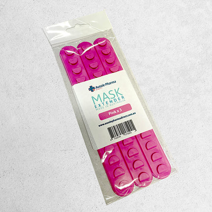 mask extenders pink