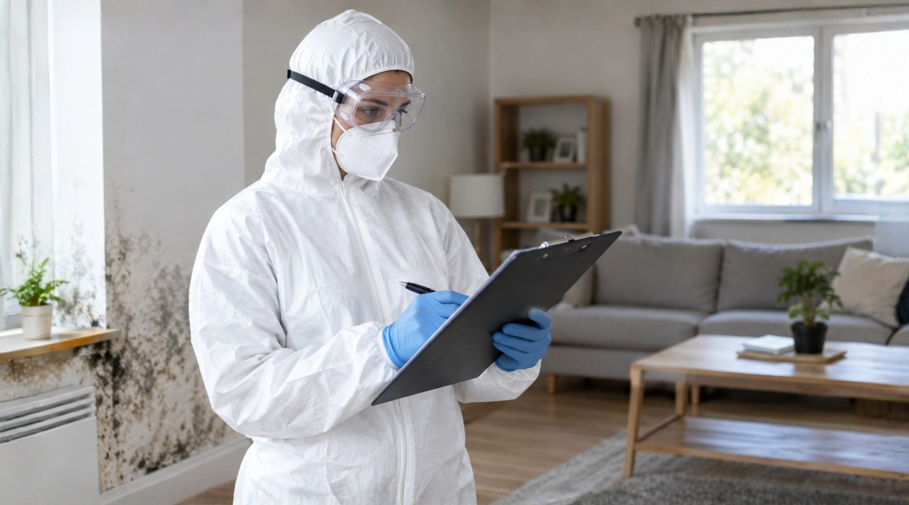 A Quick PPE Checklist Before You Start Cleaning Mould