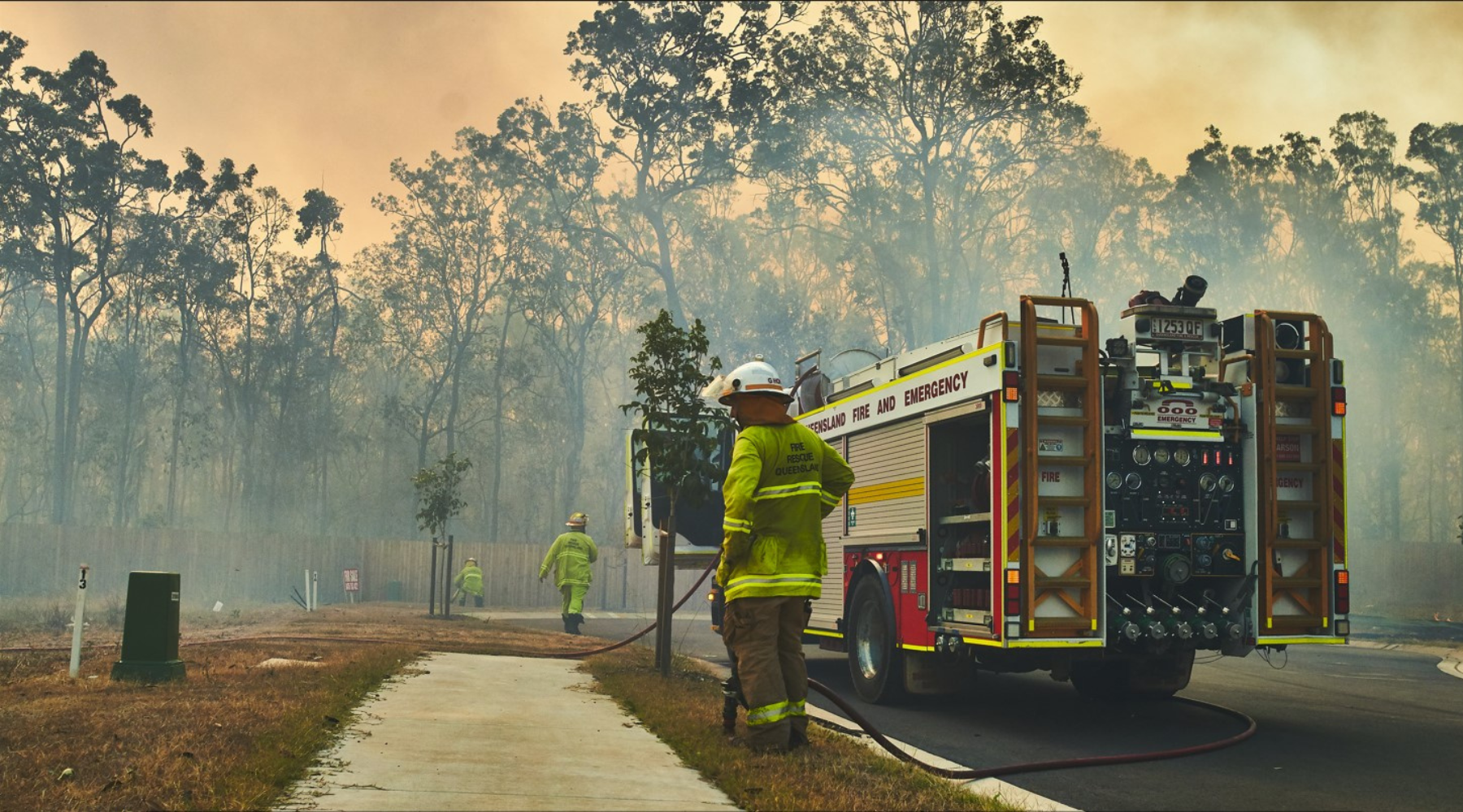 Smokey bushfire season