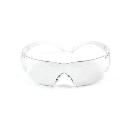 Protective safety eyewear included with the 3M 7535 asbestos respirator kit