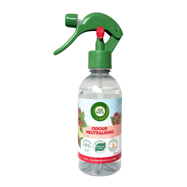Air Wick Air Freshener Room Spray – Raspberry & Lime 236ml