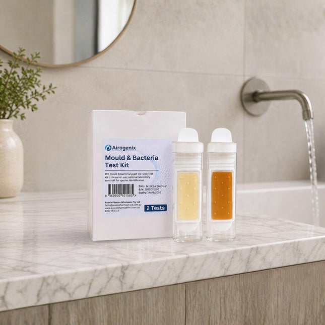 Airogenix Mould & Bacteria / Yeast DIY Test Kit Lifestyle