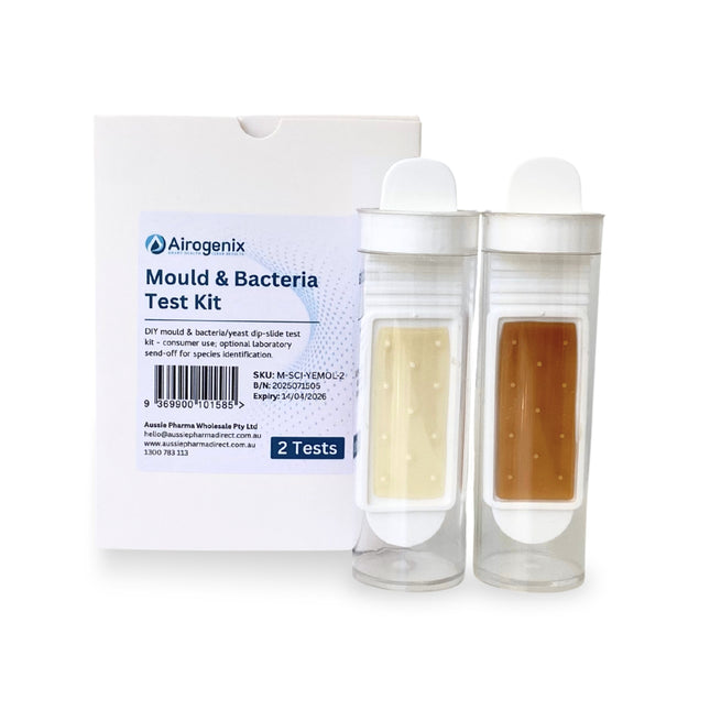 Airogenix Mould & Bacteria / Yeast DIY Test Kit - 2 Pack