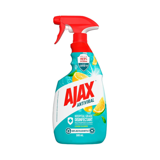 Ajax Antiviral Multipurpose Cleaner Lemon Cleanse 500mL
