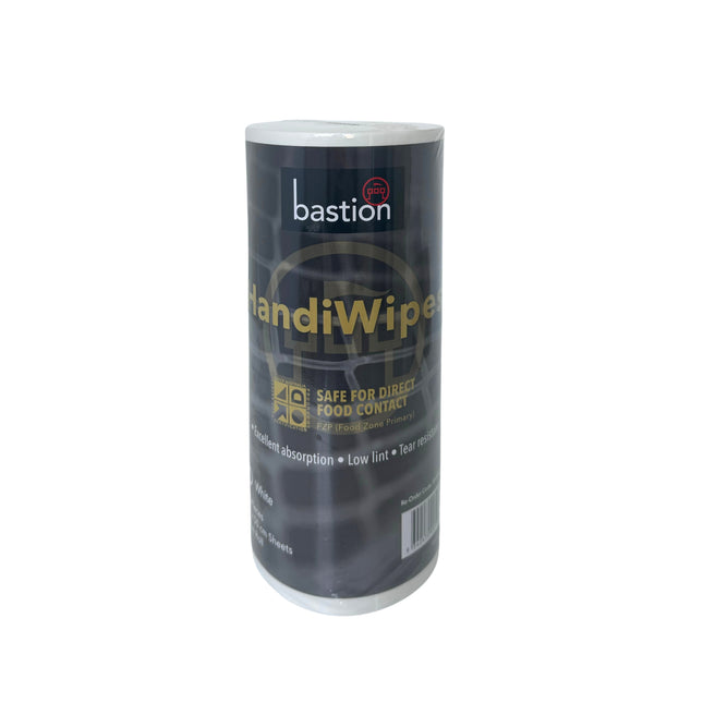Bastion Perforated Handiwipes White 30x50cm 45m