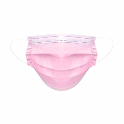 Bastion Surgical Pink Face Mask With Earloop