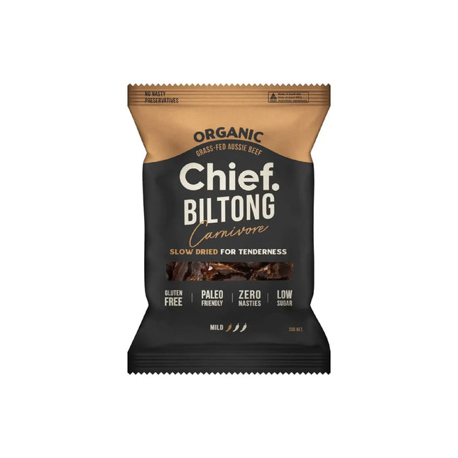 Chief Biltong Carnivore 30g packaging 