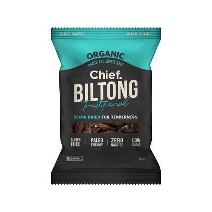Chief Biltong Traditional 30g packaging