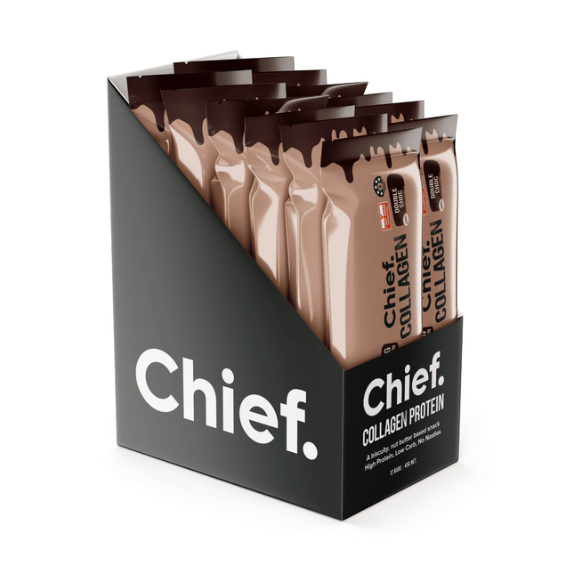 Chief Collagen Protein Double Choc Bar 45g