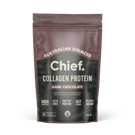 chocolate collagen powder