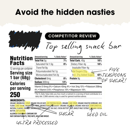 Chief Collagen Protein Bar Tiramisu 45g Nasties