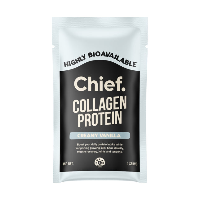Chief Collagen Protein Powder - Creamy Vanilla Single Sachet