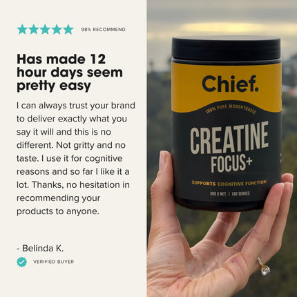 Chief Creatine Focus + Info