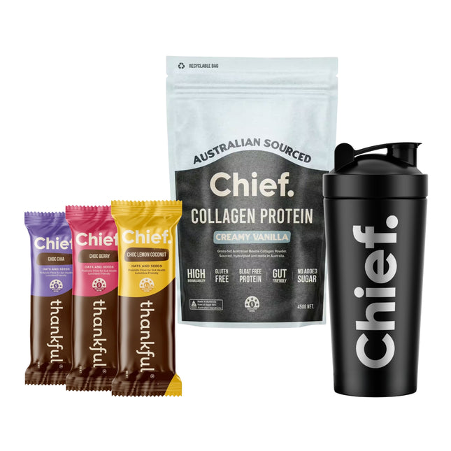 Chief Glow & Go Bundle Creamy Vanilla 