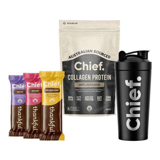 Chief Glow & Go Bundle Unflavoured