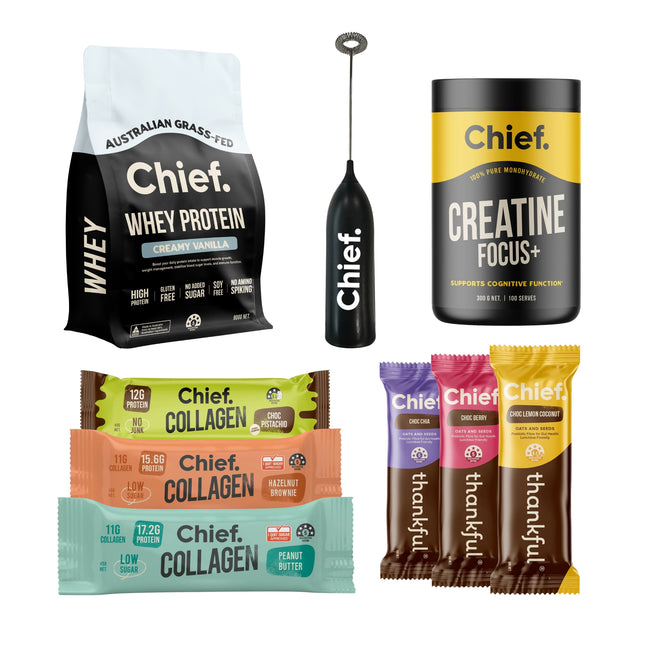 Chief Mega Mix & Froth Bundle Creamy Vanilla