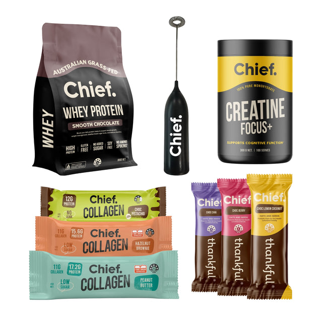 Chief Mega Mix & Froth Bundle Smooth Chocolate