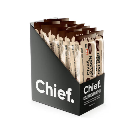 Chief Collagen Protein Bar Salted Caramel box of 12 