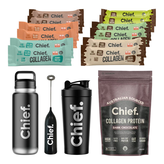 Chief Ultimate Collagen Starter Bundle Dark Chocolate