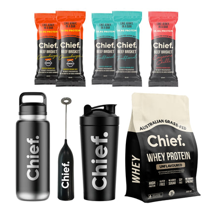 Chief Ultimate Protein Starter Bundle Unflavoured