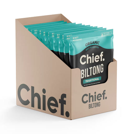 Chief Biltong Traditional 30g Box of 12