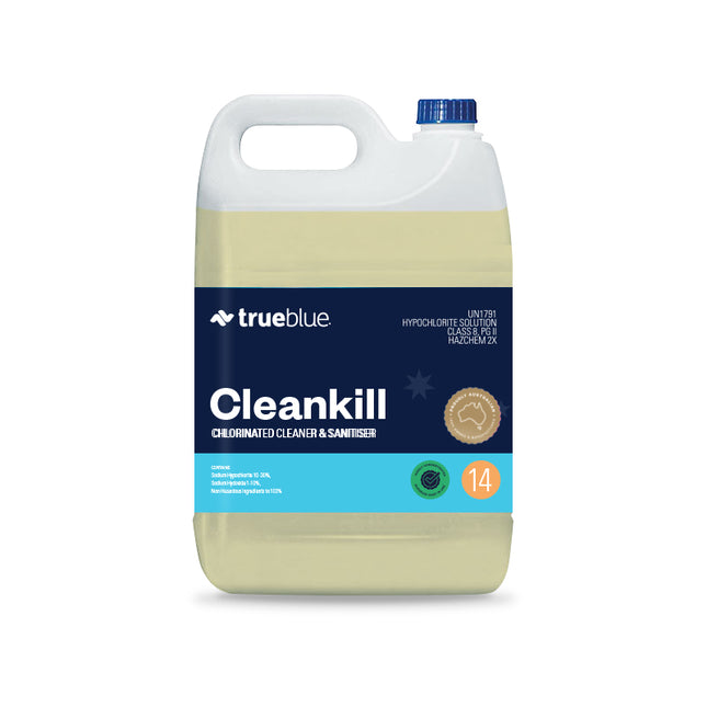 Cleankill Chlorinated Cleaner and Sanitiser 5L