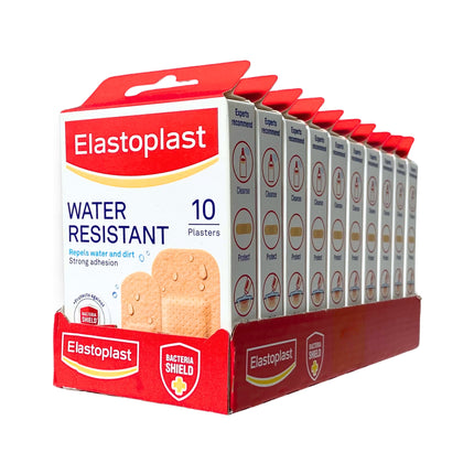 Elastoplast Water Resistant Plasters – Carton of 10