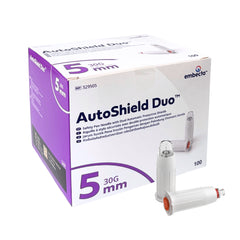 Embecta BD AutoShield™ Duo Retractable Safety Pen Needle - Single Use 30g - 5mm (Box 100)