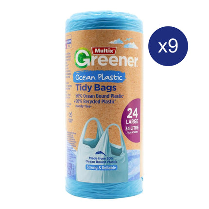 Greener Tidy Bags - 24 Large Carton of 9