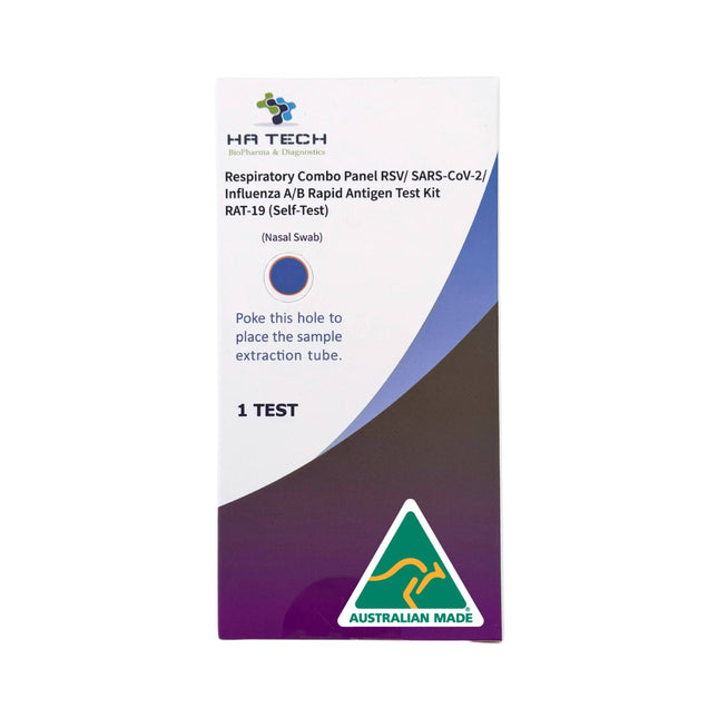 Australian made rsv covid and influenza rapid antigen test