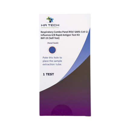 HA Tech RSV, SARS-CoV-2 & Influenza A/B Combo Rapid Antigen Test Kit