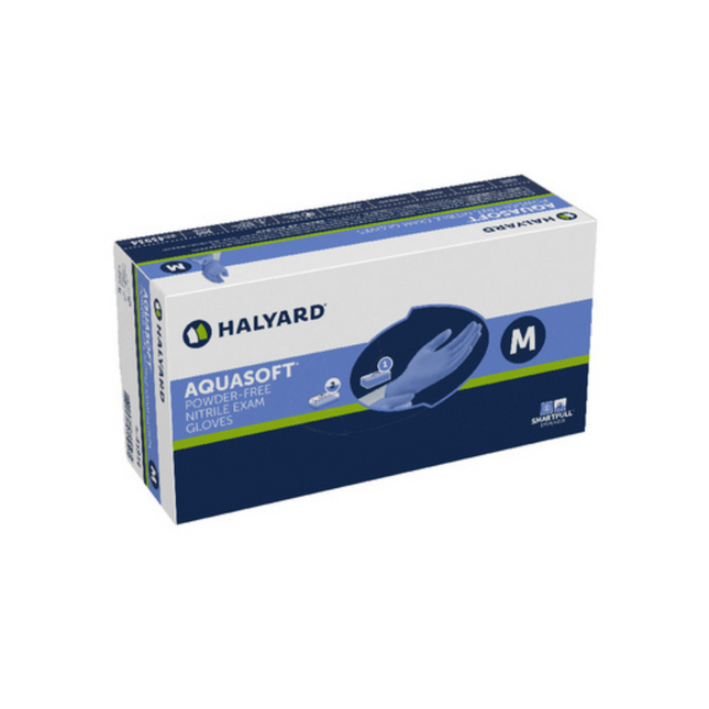 halyard gloves medium powder free