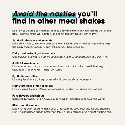Chief Meal Shake (840g) Highlights