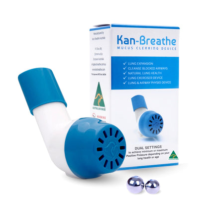 Kan-Breathe™ mucus clearing device - white variant